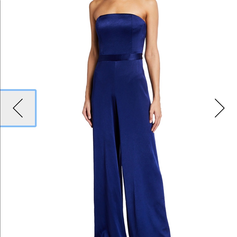 Alice + Olivia Athena Bustier Jumpsuit